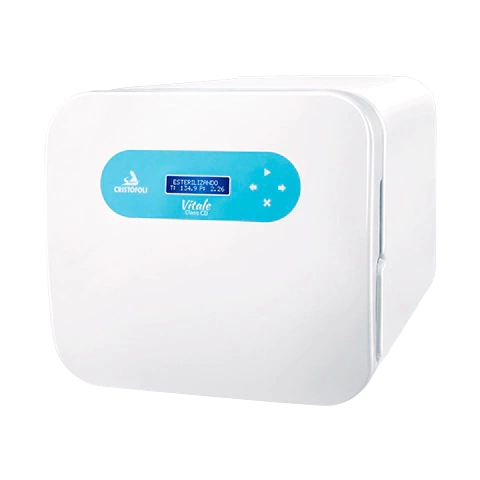 Autoclave Vitale Class 21L - Esterilização a Vapor Classe B, 21 Litros, Portátil e Rápida
