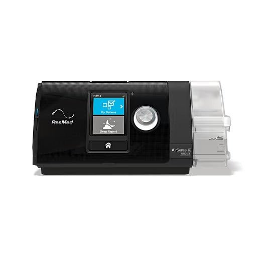 CPAP automático S10 AutoSet com Umidificador + Traqueia aquecida ClimateLine Air - ResMed - Respira Sound