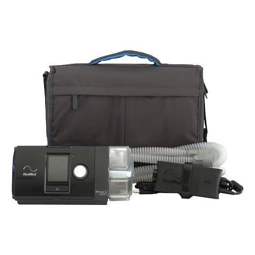 CPAP automático S10 AutoSet com Umidificador + Traqueia aquecida ClimateLine Air - ResMed - Respira Sound