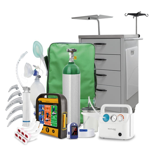 Kit de emergência 3B | DEA Toth 5800 + Carro de Emergência - PAT-1012-RH