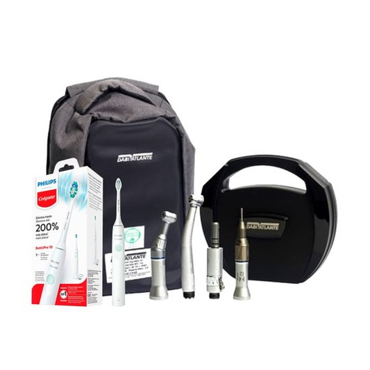 Kit Acadêmico 4 Peças + Escova Elétrica - Dabi Atlante
